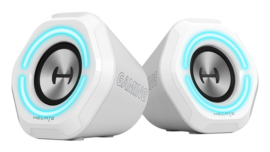 

Акустика 2.0 Edifier G1000, 10 Вт, AUX, Bluetooth, подсветка, белый, G1000