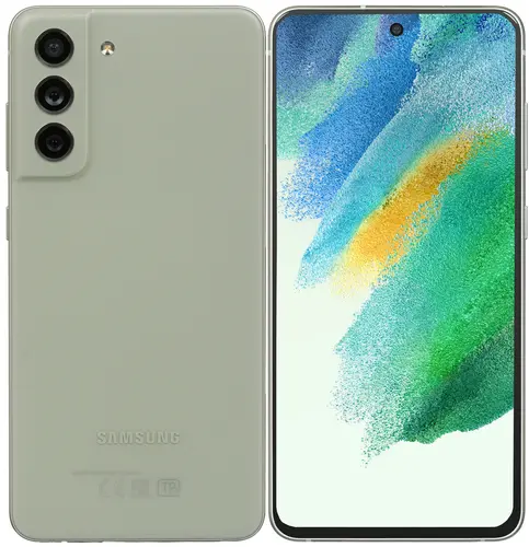 

Смартфон Samsung Galaxy S21 FE, 6.4" 1080x2340 Dynamic AMOLED 2X, Samsung Exynos 2100, 8Gb RAM, 256Gb, 3G/4G/5G, NFC, Wi-Fi, BT, 3xCam, 2-Sim, 4500 мА⋅ч, USB Type-C, Android 12, зеленый (SM-G990ELGGMEA), Galaxy S21 FE