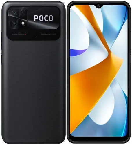 Смартфон POCO C40 4Gb/64Gb черный (220333QPG/38653)