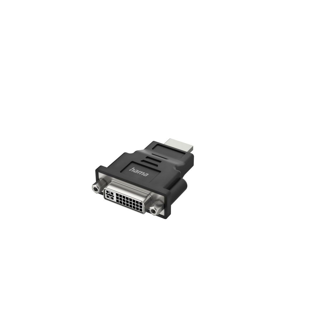 

Переходник (адаптер) HDMI(19M)-DVI-D(F), черный Hama (H-200339)