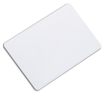 RFID карточка U.S.Plast, Mifare 1K тонкая под печать 0.8 мм FM1108, белый
