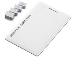 RFID карточка U.S.Plast, Е-Marin толстая 1.8 мм Clamshell 4100 с номером, белый