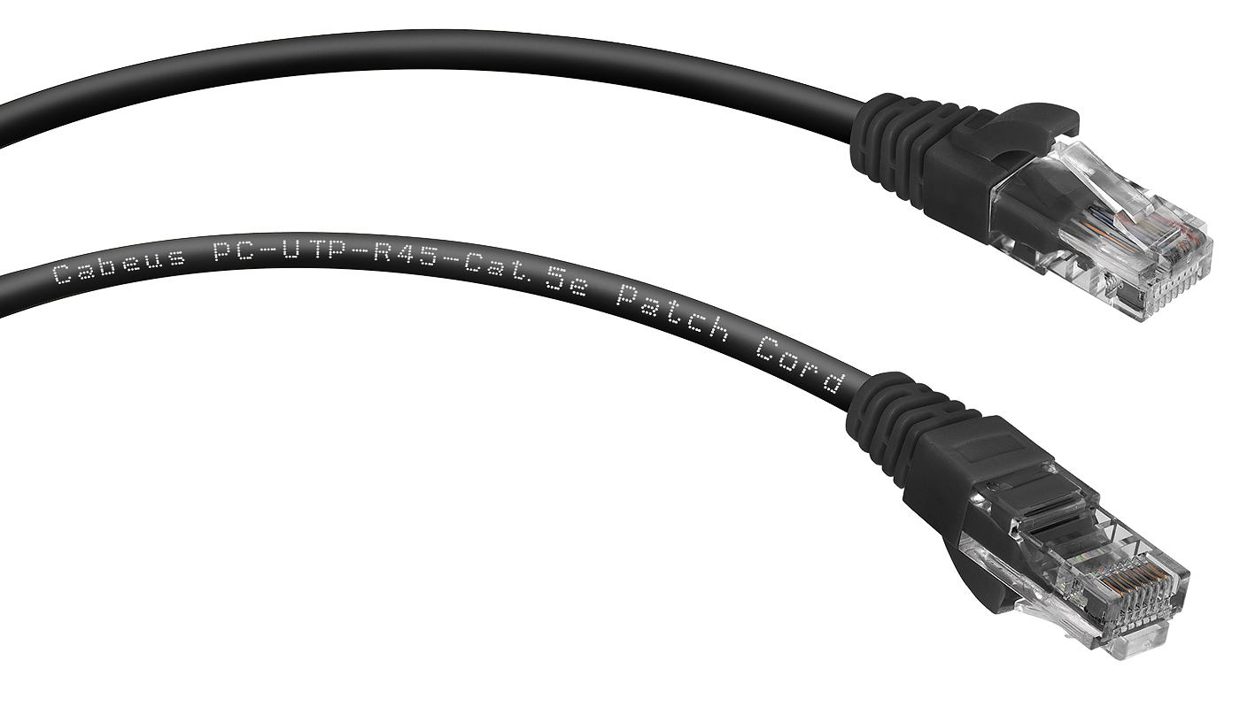 

Патч-корд UTP кат.5e, 0.15м, RJ45-RJ45, черный, Cabeus PC-UTP-RJ45-Cat.5e-0.15m-BK (8990c), PC-UTP-RJ45-Cat.5e-0.15m-BK