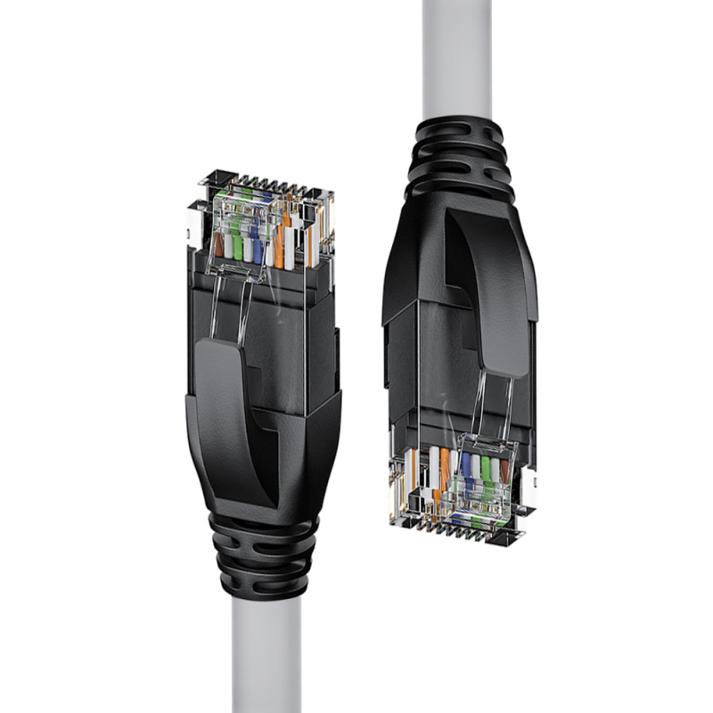 

Патч-корд UTP кат.5e, 2м, RJ45-RJ45, серый/черный, 4PH (4PH-50683)