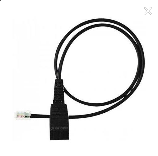 Патч-корд SSTP кат.5e, 0.5м, RJ45-RJ12, черный, CU, AVAYA (700383326)