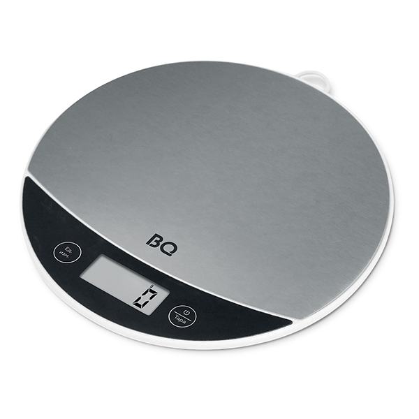 

Кухонные весы электронные BQ KS1002 5 кг, 2 ААА, стальной (4650229400264), KS1002