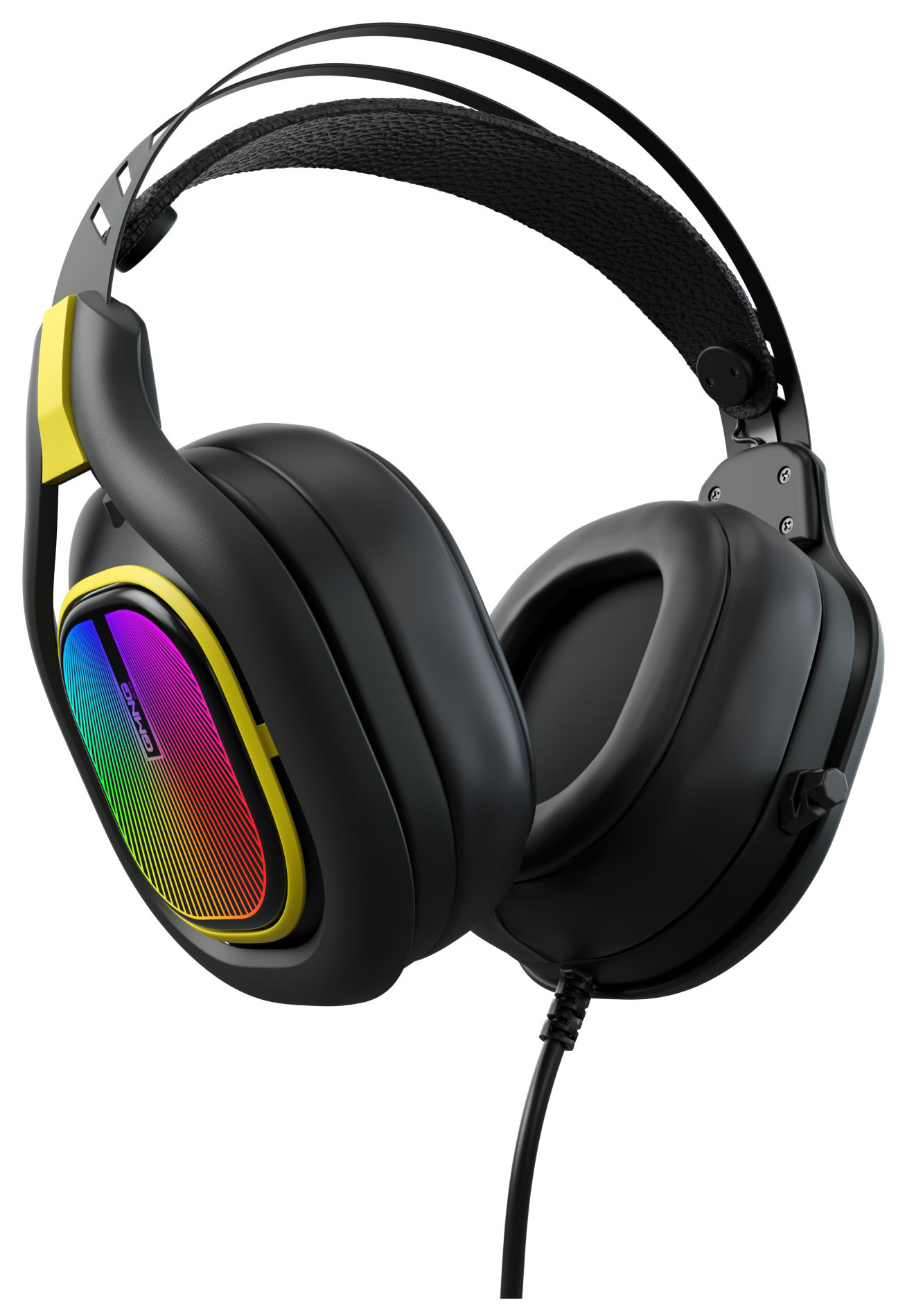 

Проводная гарнитура GMNG GMNG HS-L630G, USB, черный/желтый (1533561), GMNG HS-L630G