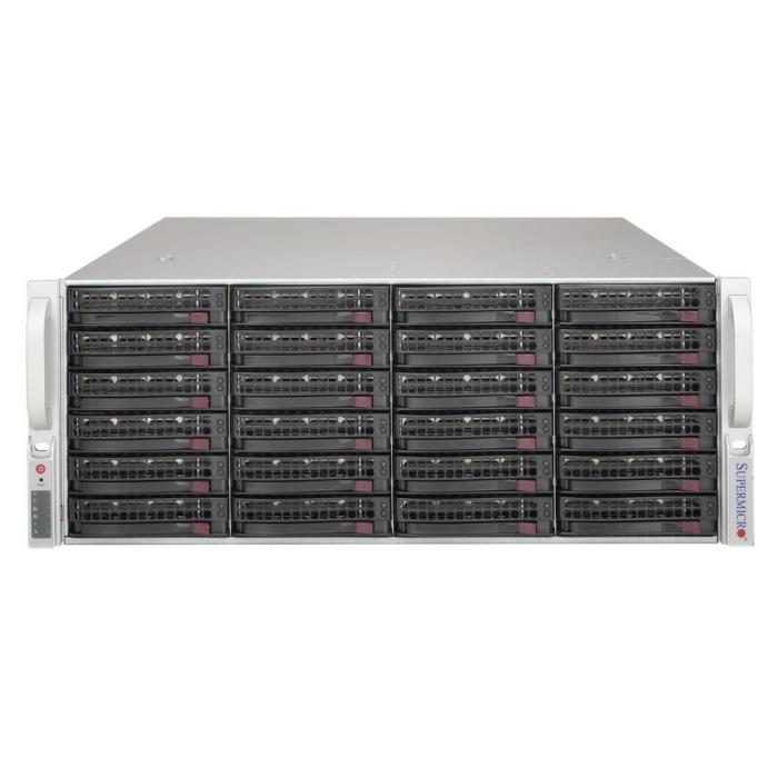 

Корпус Supermicro 846BE1C-R920B, E-ATX, 4U RM, 24x3.5 HS, Redundant 2x920Вт, черный (CSE-846BE1C-R920B), 846BE1C-R920B