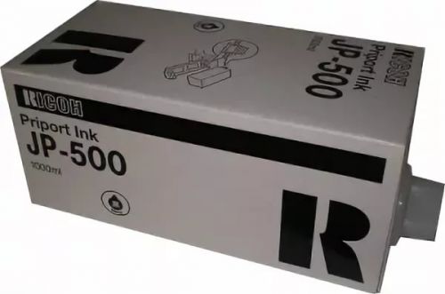 

Чернила Ricoh Digital Duplicator Ink Black Type 500, 6 шт. x 1 л, черный, оригинальные для Ricoh (893536), Digital Duplicator Ink Black Type 500