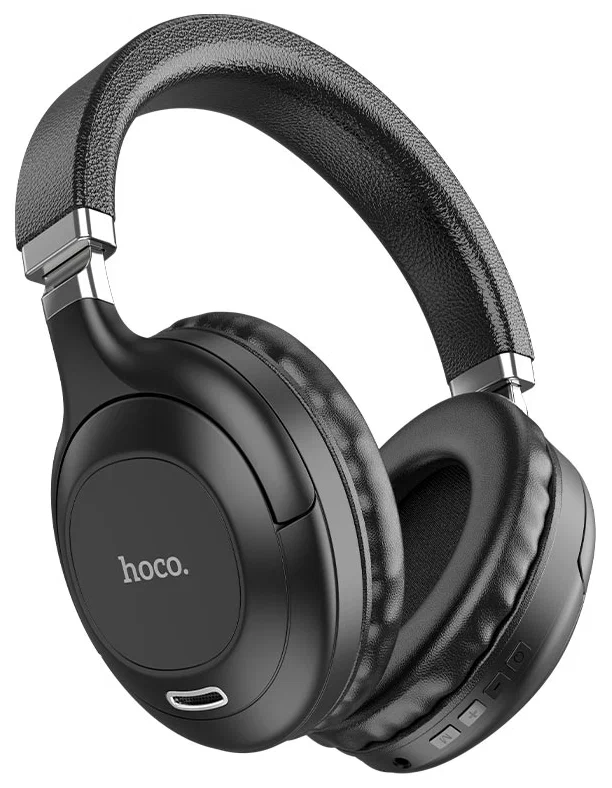 

Беспроводные наушники Hoco W32 Sound magic, Jack 3.5mm, черный (54134), W32 Sound magic