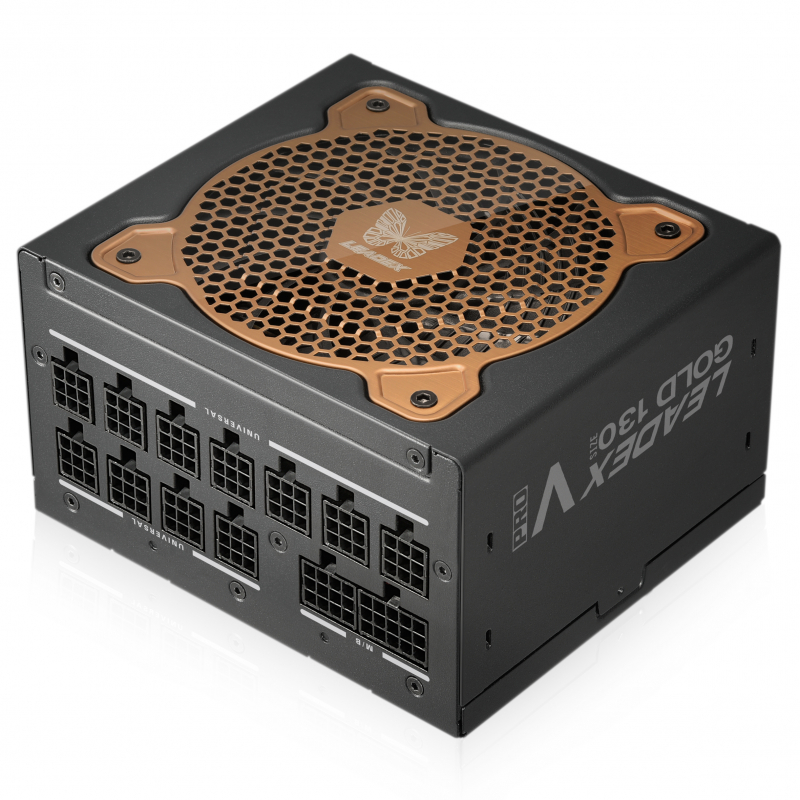 

Блок питания 1кВт ATX SuperFlower Leadex V Gold PRO 1000W, 120 мм, 80 Plus Gold (SF-1000F14TG), Leadex V Gold PRO 1000W