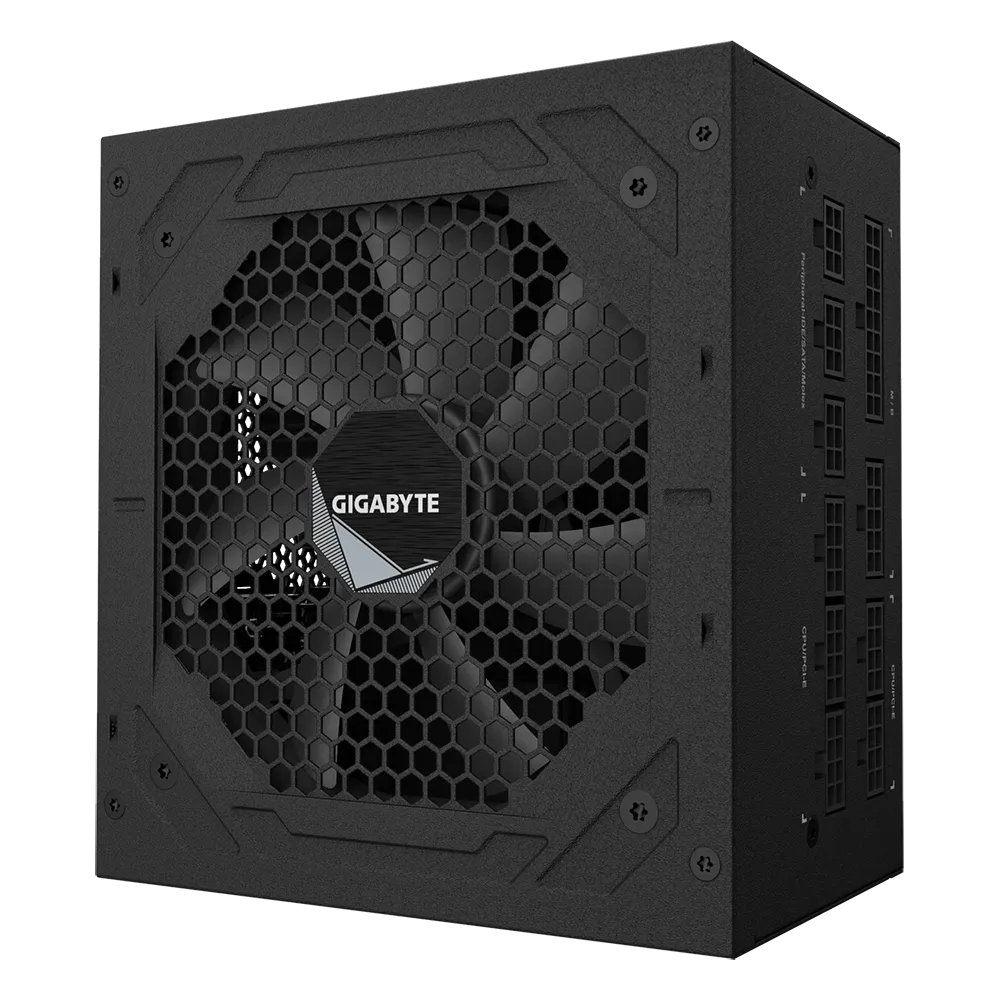 

Блок питания 1000 Вт ATX GIGABYTE UD1000GM, 120 мм, 80 Plus Gold, Retail (GP-UD1000GM), UD1000GM