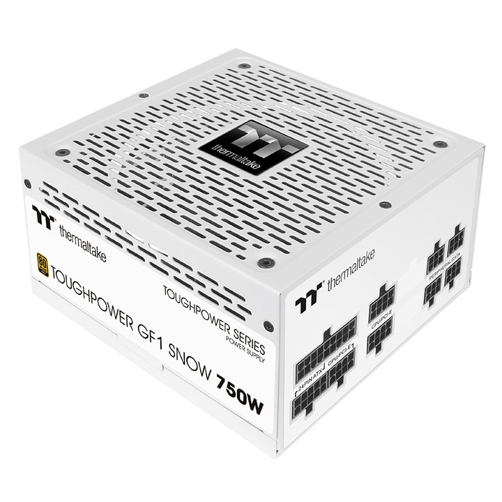 

Блок питания 750 Вт ATX Thermaltake Toughpower GF1 750W Snow, 140 мм, 80 Plus Gold, Retail (PS-TPD-0750FNFAGE-W), Toughpower GF1 750W Snow