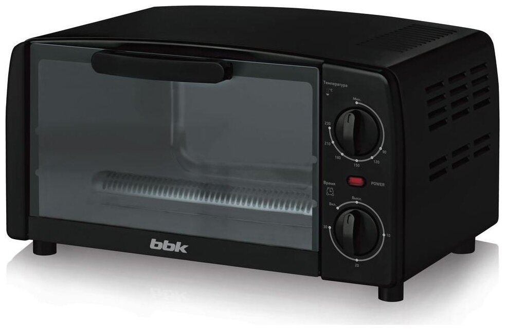 

Мини-печь BBK OE0912M 1050Вт, черный (OE0912M(B)), OE0912M