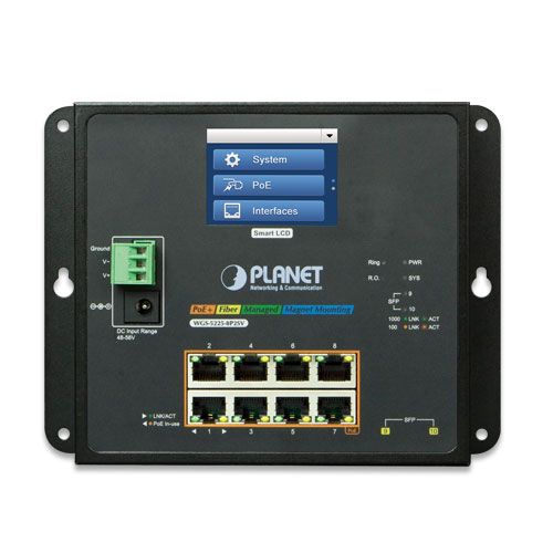 

Коммутатор Planet WGS-5225-8P2SV, управляемый, кол-во портов: 8x1 Гбит/с, кол-во SFP/uplink: SFP 2x1 Гбит/с, PoE:8x30 Вт (макс. 240 Вт) (WGS-5225-8P2SV), WGS-5225-8P2SV