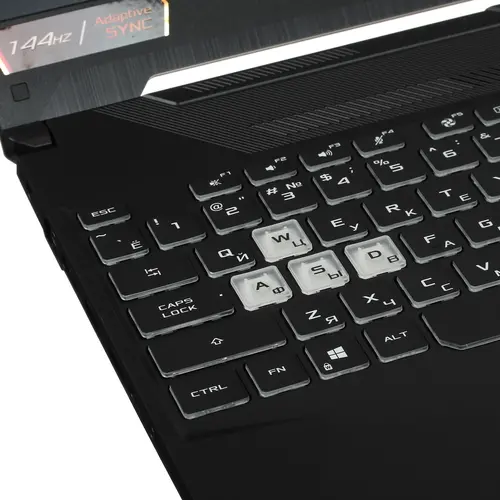 

Ноутбук ASUS TUF Gaming F15 FX506HCB-HN144 15.6" IPS 1920x1080, Intel Core i5-11400H 2.7GHz, 8Gb RAM, 512Gb SSD, NVIDIA GeForce RTX 3050-4Gb, Без ОС, черный (90NR0724-M06250), FX506HCB-HN144