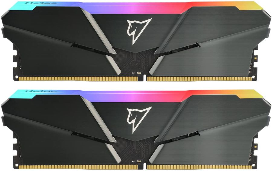 

Комплект памяти DDR4 DIMM 32Gb (2x16Gb), 3200MHz, CL16, 1.35 В, Netac, Shadow RGB (NTSRD4P32DP-32E), NTSRD4P32DP-32E