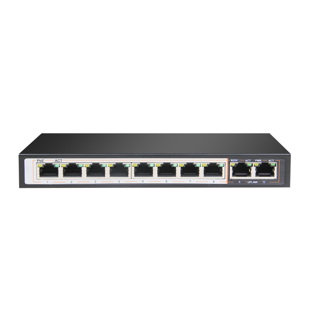 

Коммутатор ATIS PoE-2010-8P, кол-во портов: 8x100 Мбит/с, кол-во SFP/uplink: RJ-45 2x100 Мбит/с, PoE: 8x30Вт (макс. 96Вт) (PoE-2010-8P/250m ), PoE-2010-8P