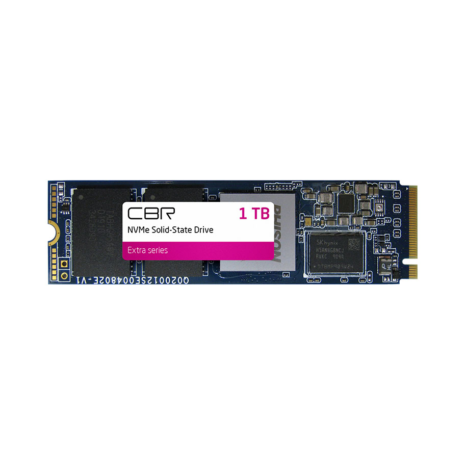 

Твердотельный накопитель (SSD) CBR 1Tb Extra, 2280, M.2, NVMe (SSD-001TB-M.2-EX22)