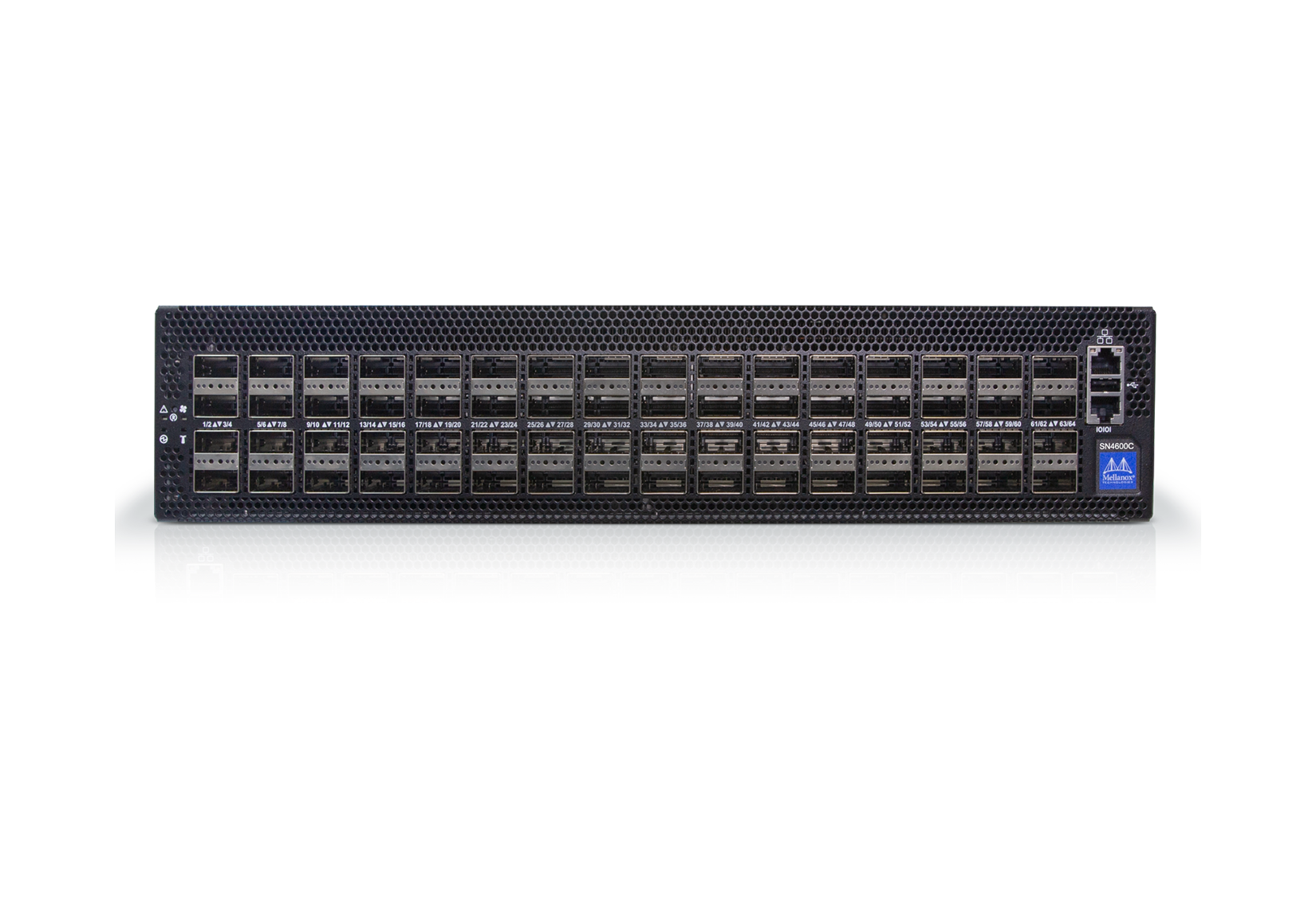 

Коммутатор Mellanox MSN4600-CS2FO, управляемый, кол-во портов:, QSFP28 64x100 Гбит/с, установка в стойку (MSN4600-CS2FO), MSN4600-CS2FO
