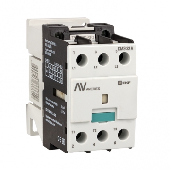 

Контактор 32A 230В, AC, EKF AVERES КМЭ (ctr-s-32-00-230-av), КМЭ