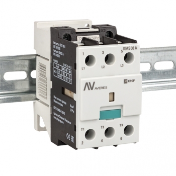 

Контактор 38A 230В, AC, EKF AVERES КМЭ (ctr-s-40-00-230-av), КМЭ