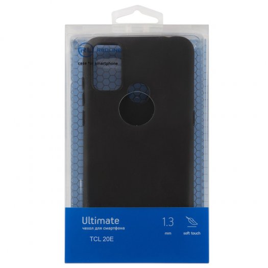 

Чехол-накладка Red Line Ultimate для смартфона TCL 20E, черный (УТ000029938)