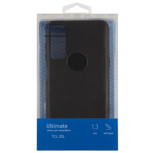 

Чехол-накладка Red Line Ultimate для смартфона TCL 20L, черный (УТ000029941)