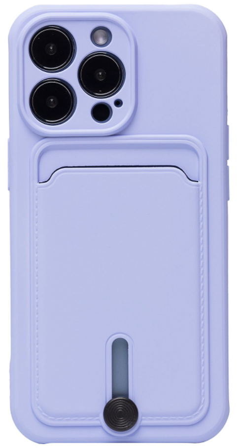 

Чехол-накладка SC304 для смартфона Apple iPhone 13 Pro, светло-фиолетовый (208488)