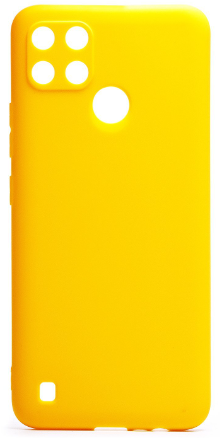 

Чехол-накладка для смартфона Oppo Realme C21Y, TPU, желтый (SC303)