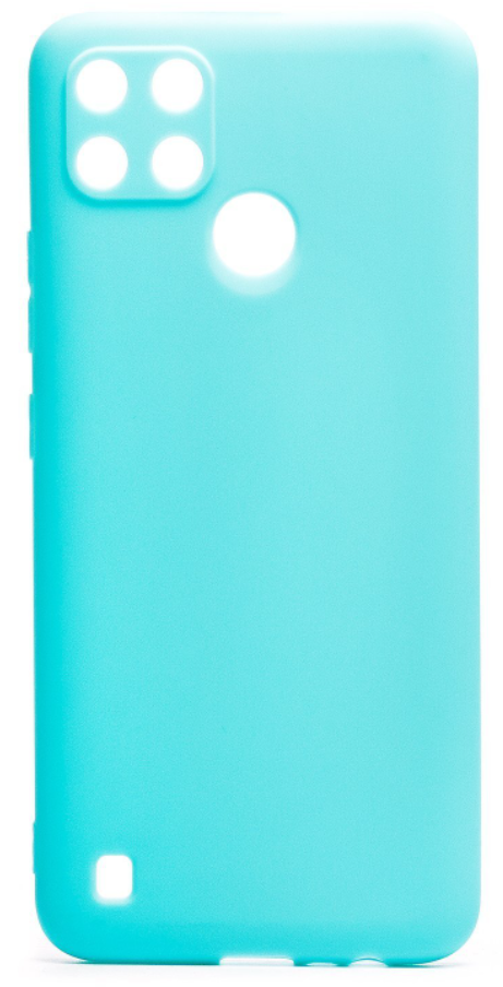 

Чехол-накладка для смартфона Oppo Realme C21Y, TPU, мятный (SC303)