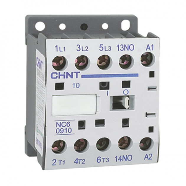 

Контактор 9А 230 В, AC, 1НЗ, CHINT NC6-0901 (247473), NC6-0901