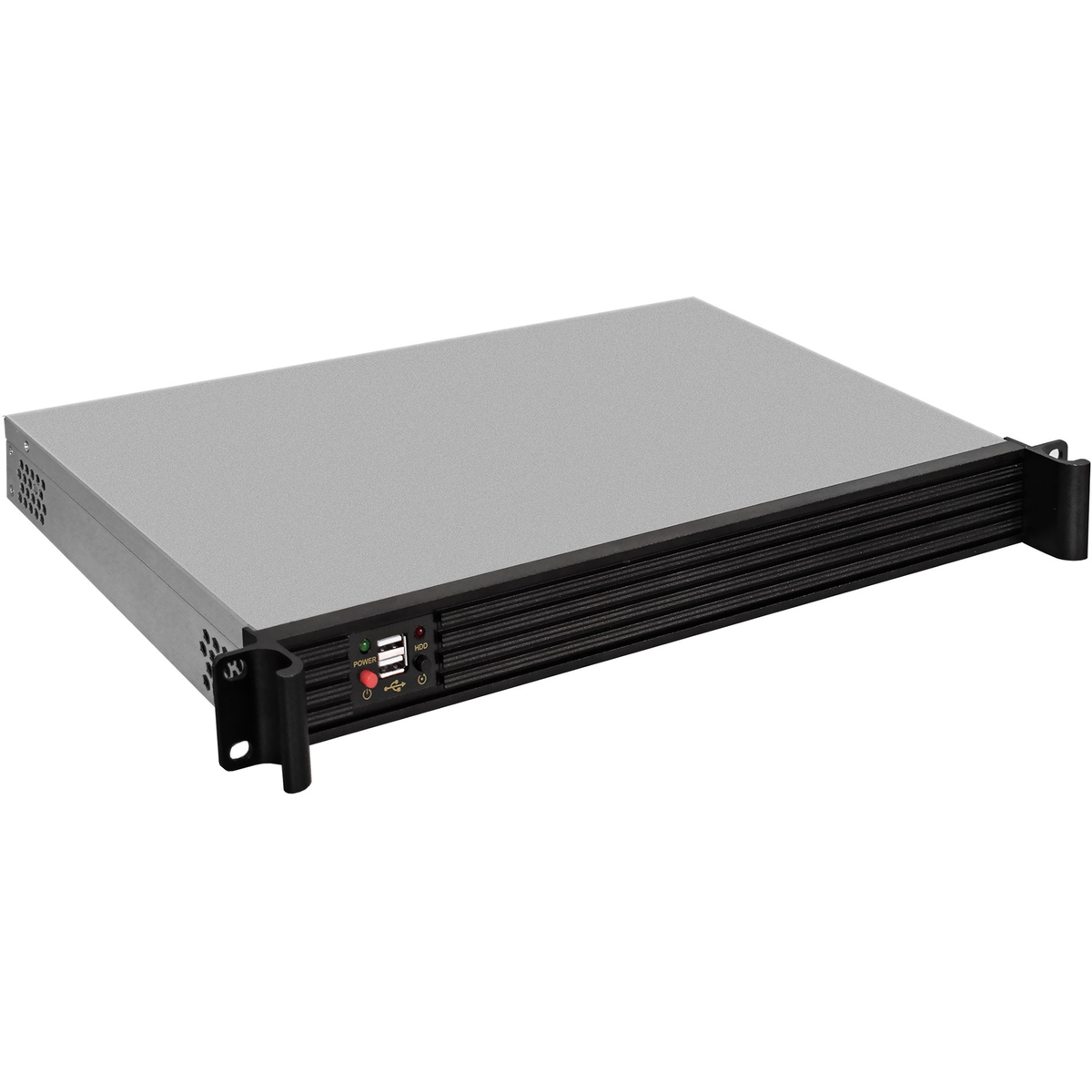 

Корпус Exegate Pro 1U250-01/F450AS, mini-ITX, 1U RM, 1x450 Вт, черный/серебристый (EX293305RUS), Pro 1U250-01/F450AS