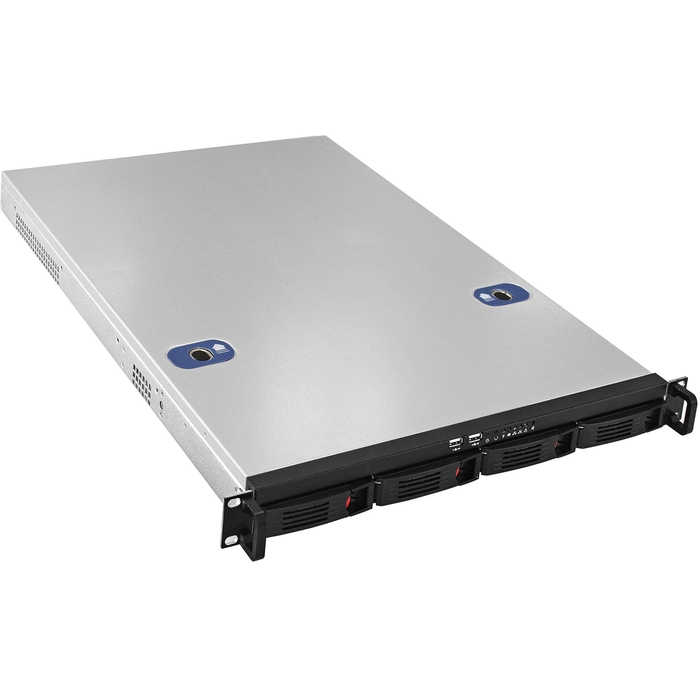 

Корпус Exegate Pro 1U660-HS04/1000ADS, SSI EEB, 1U RM, 4x3.5 HS, 1x1000 Вт, черный/серебристый (EX293176RUS), Pro 1U660-HS04/1000ADS