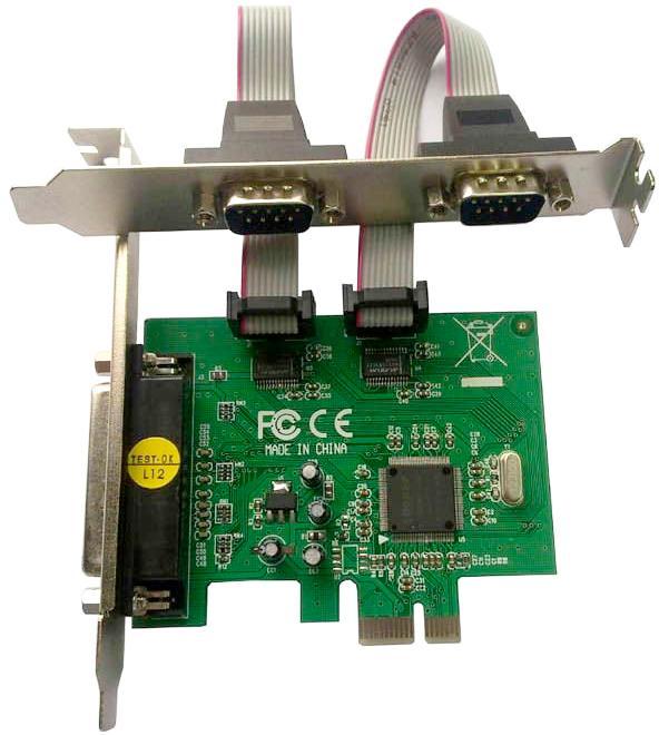 Контроллер COM/LPT ASIA PCIE 2S1P, 2xCOM+LPT, PCI-E