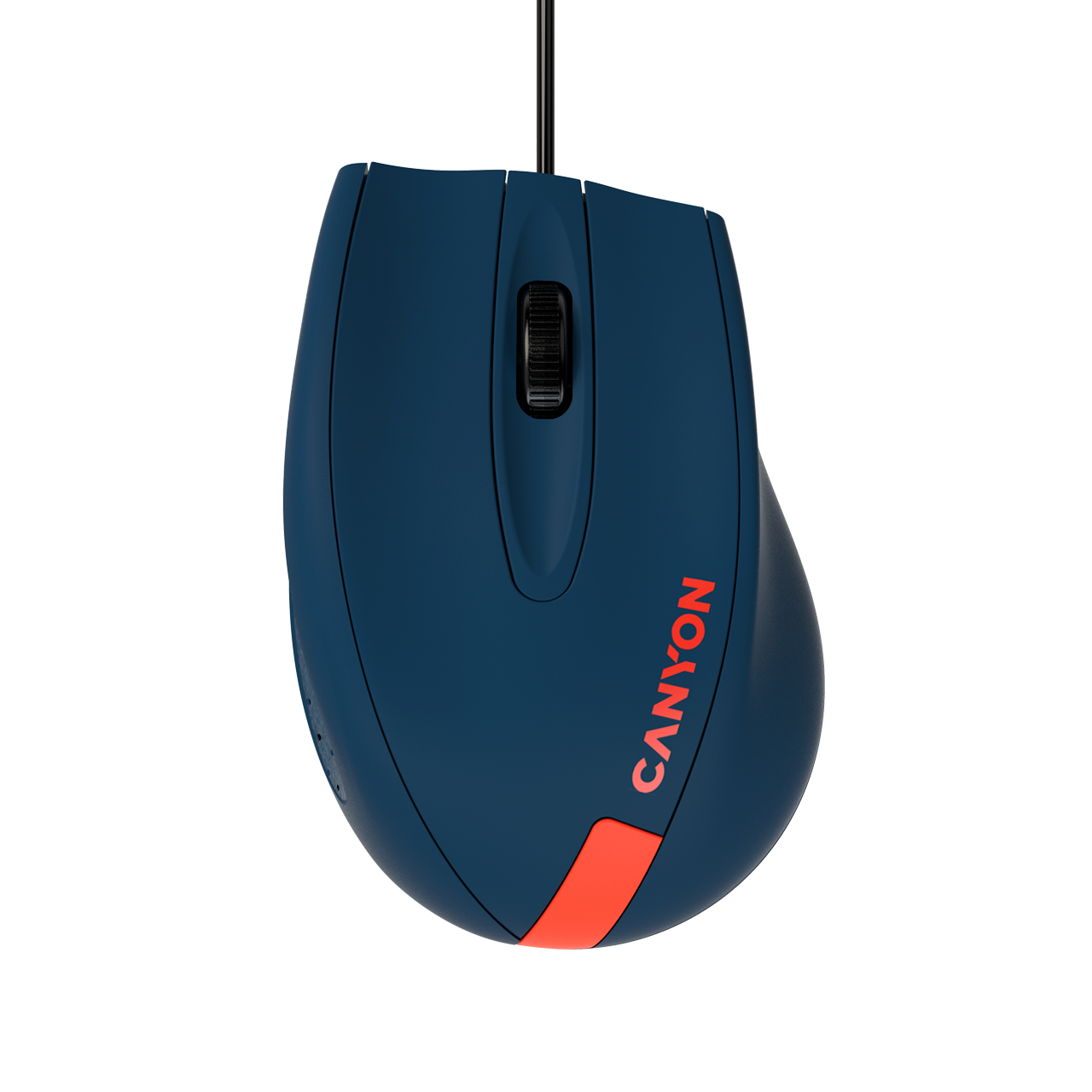 

Мышь проводная Canyon M-11, 1000dpi, оптическая светодиодная, USB, синий/красный (CNE-CMS11BR), M-11