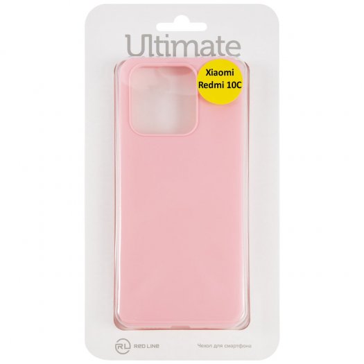 

Чехол-накладка Red Line Ultimate для смартфона Xiaomi Redmi 10C, розовый (УТ000031274)
