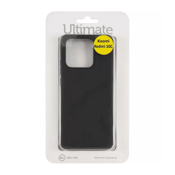 Чехол-накладка Red Line Ultimate для смартфона Xiaomi Redmi 10C, черный
