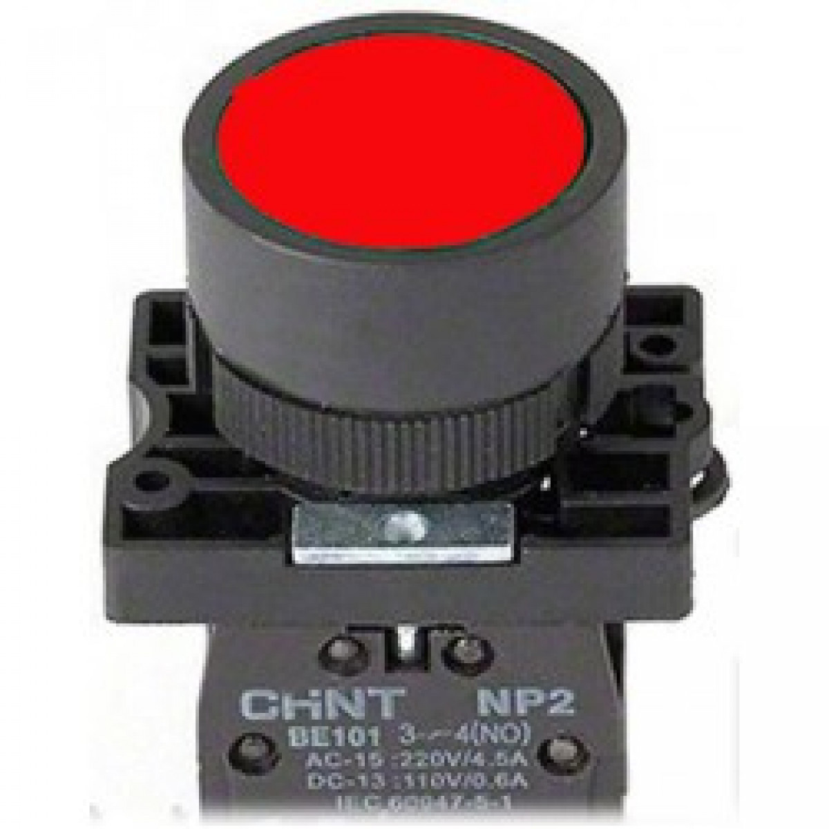 

Кнопка плоская 1NC, красный, CHINT NP2-EA42 (574817), NP2-EA42