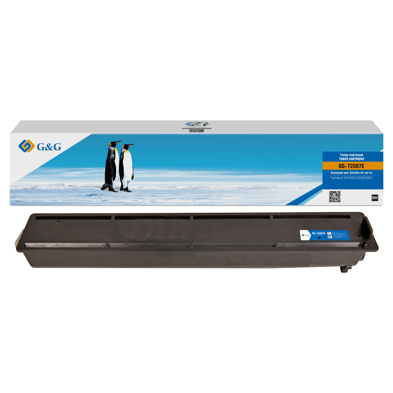 

Картридж лазерный G&G GG-T2507E (T-2507E ), черный, 12000 страниц, совместимый для Toshiba e-STUDIO 2006/2506/2007/2507 с чипом
