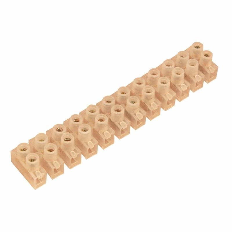 

Клеммная колодка Rexant 24x2,5...6 мм², белый (07-5006)