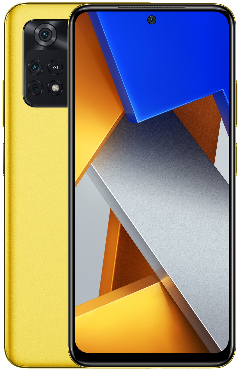 

Смартфон Xiaomi POCO M4 Pro, 6.43" 1080x2400 AMOLED, MediaTek Helio G96, 6Gb RAM, 128Gb, 3G/4G, NFC, Wi-Fi, BT, 3xCam, 2-Sim, 5000 мА⋅ч, USB Type-C, Android 11, желтый (38486), Заряженный черный;холодный синий, POCO M4 Pro