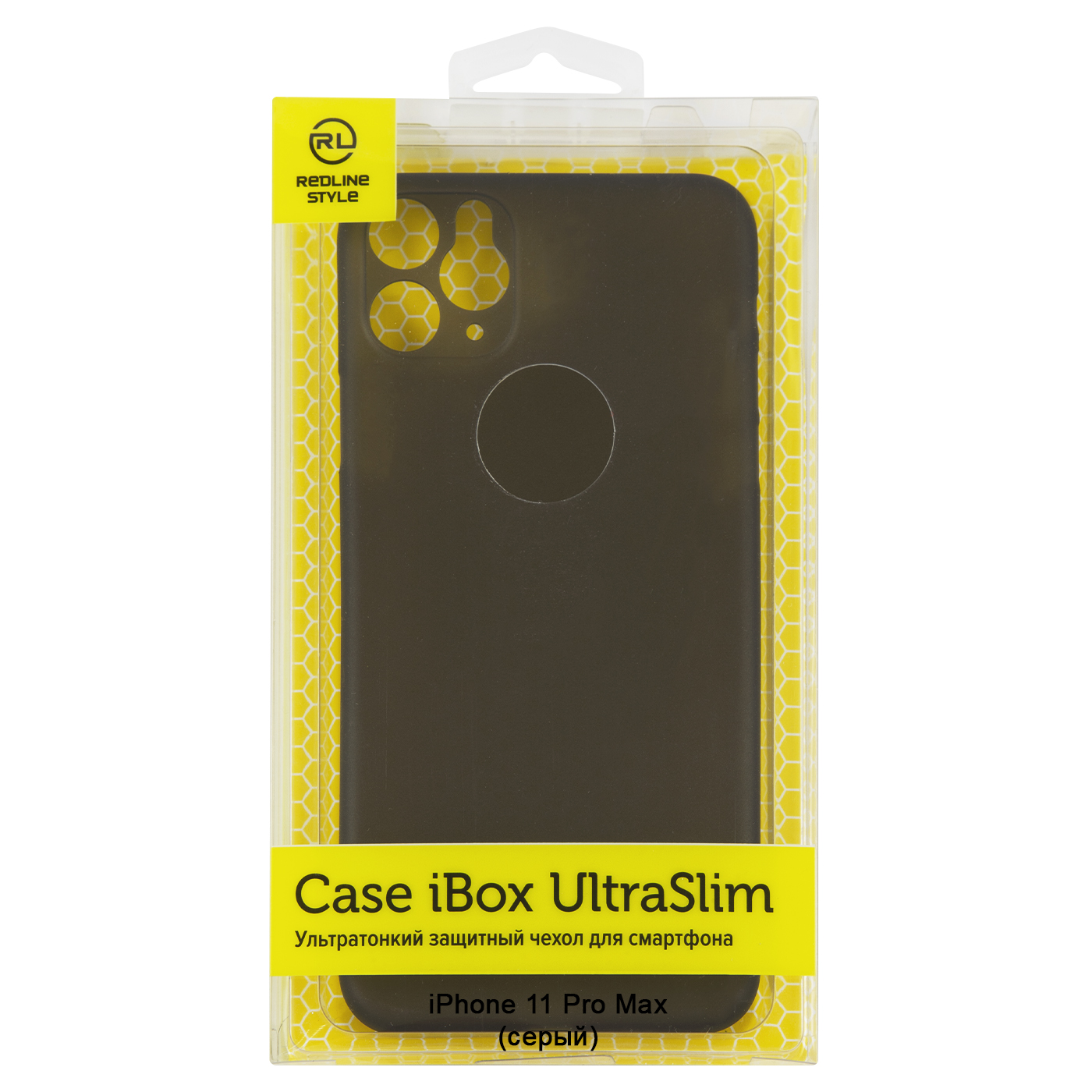

Чехол-накладка iBox UltraSlim для смартфона Apple iPhone 11 Pro, серый (УТ000029053)