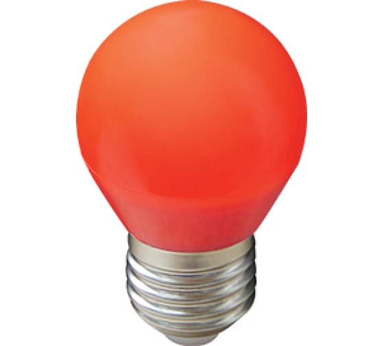 

Лампа светодиодная E27 шар/G45, 5Вт, 4000K-4000K / красный, Ecola globe color K7CR50ELB (K7CR50ELB), K7CR50ELB