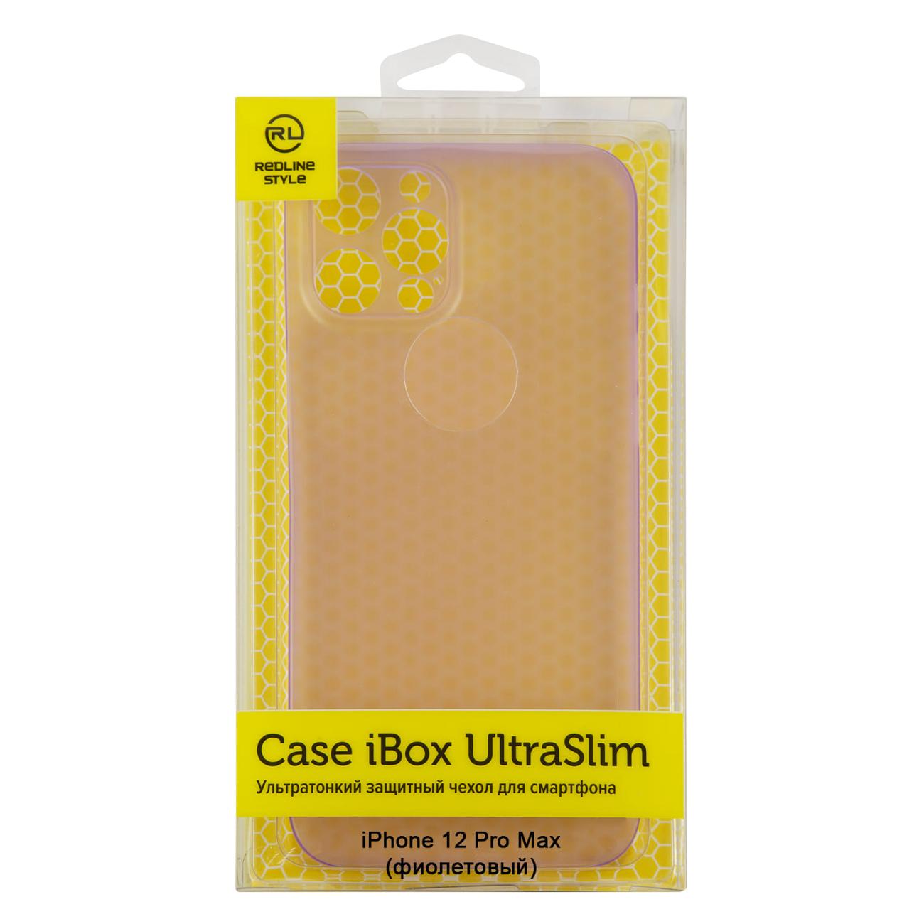 

Чехол-накладка iBox UltraSlim для смартфона Apple iPhone 12 Pro Max, фиолетовый (УТ000029080)