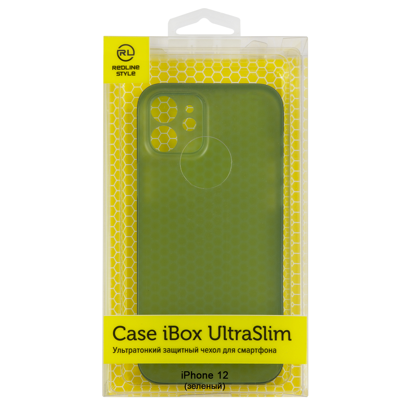 

Чехол-накладка iBox UltraSlim для смартфона Apple iPhone 12, зеленый (УТ000029063)