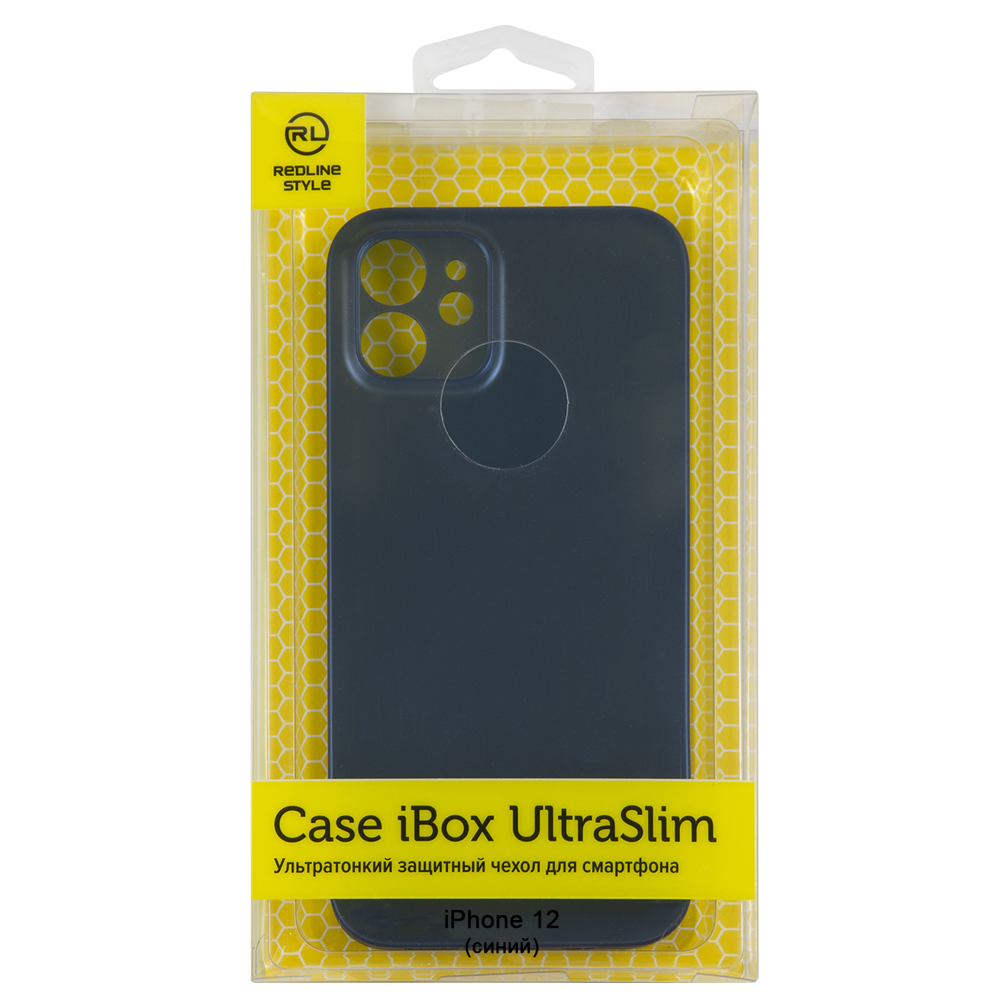 

Чехол-накладка iBox UltraSlim для смартфона Apple iPhone 12, синий (УТ000029064)
