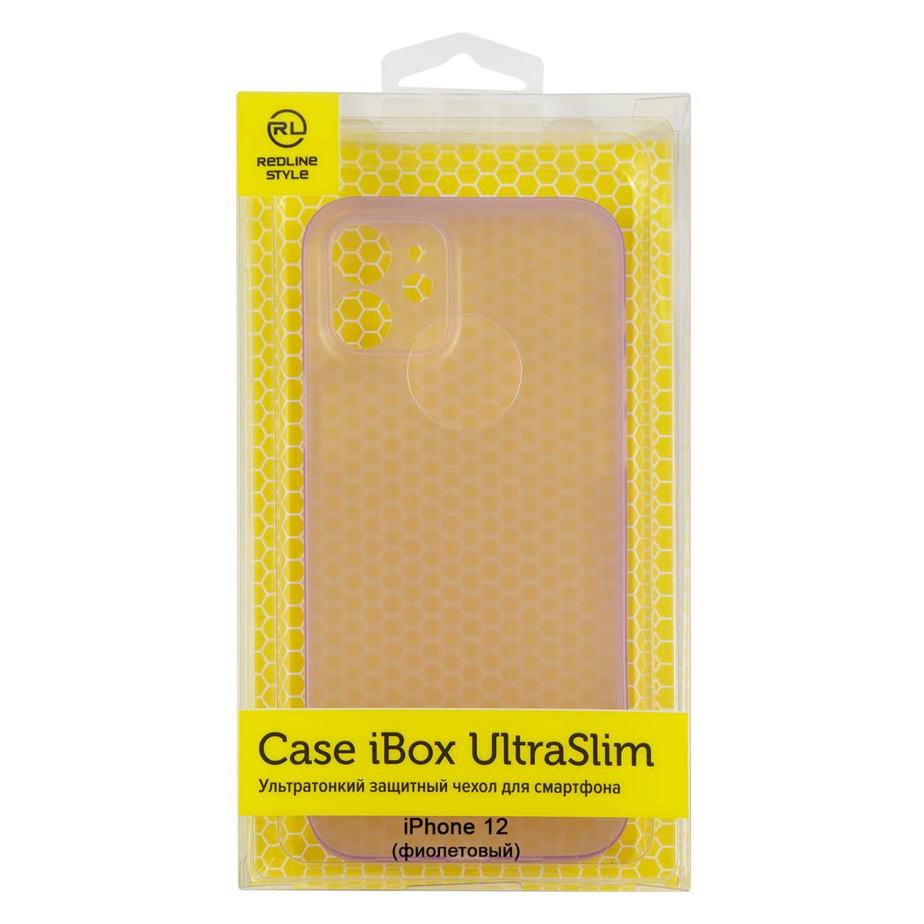 

Чехол-накладка iBox UltraSlim для смартфона Apple iPhone 12, фиолетовый (УТ000029062)