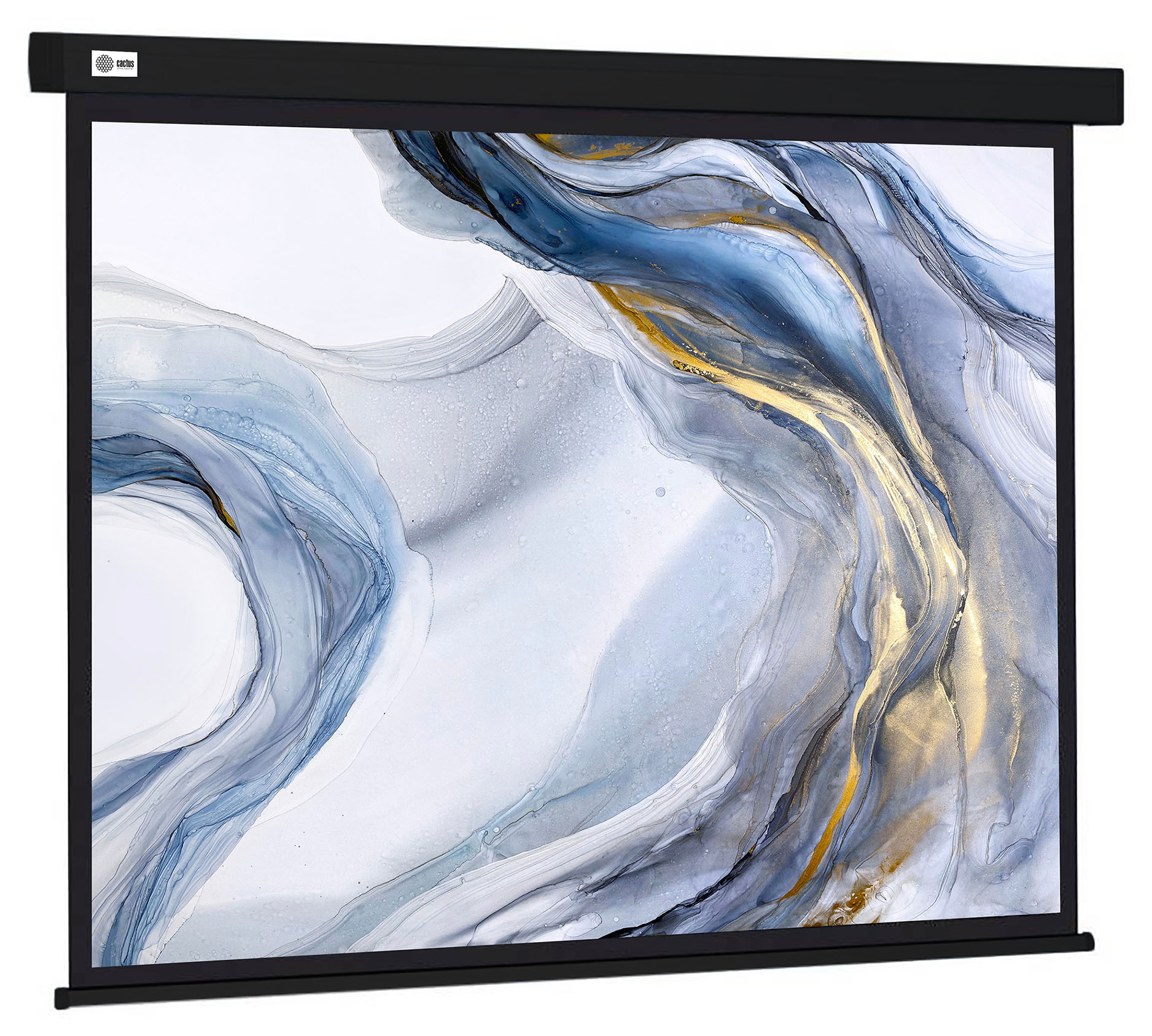 Экран для проектора Cactus CS-PSW-180X180-BK, 104" 1:1 180x180см