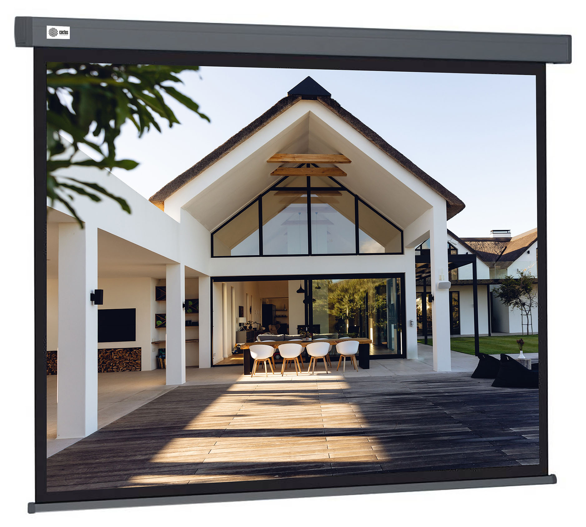 Экран для проектора Cactus CS-PSW-206X274-SG, 135" 4:3 206x274см
